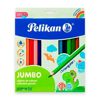 Colores Pelikan Jumbo X 12