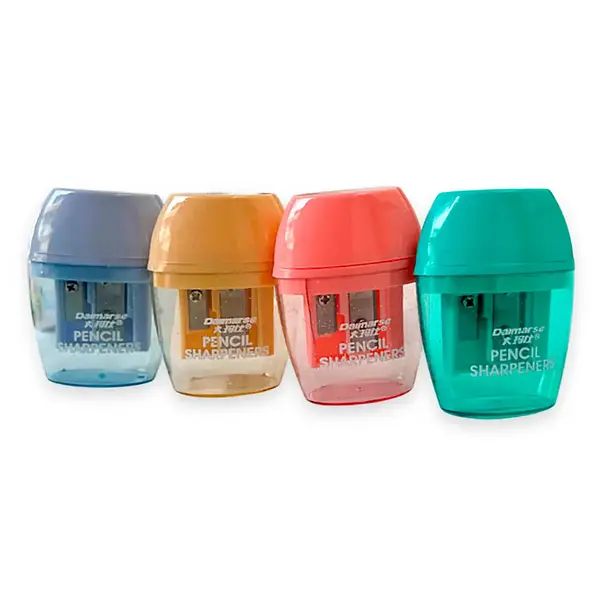 Sacapunta Multicolor Doble Traslucido Dms-170