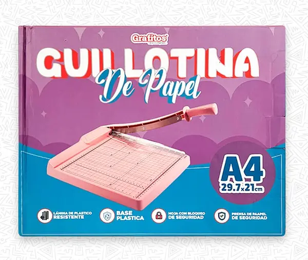 Guillotina A4 Para Papel Grafitos