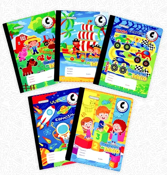 Cuaderno Cosido 100 Hojas C – Cuadrícula 1 Cm