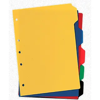 Separador Folder Plástico Tamaño Oficio