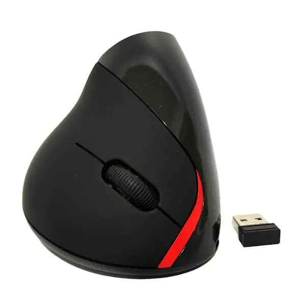 Mouse Ergonómico Inalámbrico D2-W