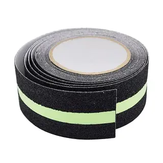 Cinta Antideslizante Fotoluminiscente 2 Pulg. X 5 Metros