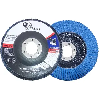 Disco Flap De 4 1/2" Caseli Grano 60