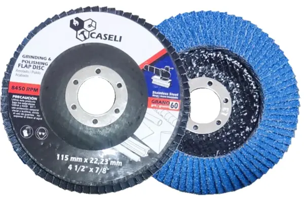 Disco Flap De 4 1/2" Caseli Grano 60